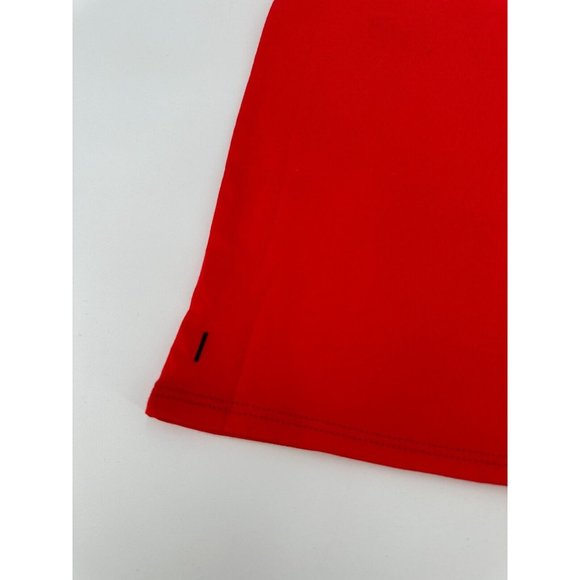 12|12 Short Sleeve Organic Pima Cotton Tee sz 0-3 Months Solid Red Plain T-Shirt - Picture 5 of 6